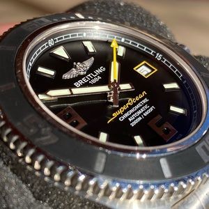 Breitling Superocean Automatic Watch,MSRP $4,200